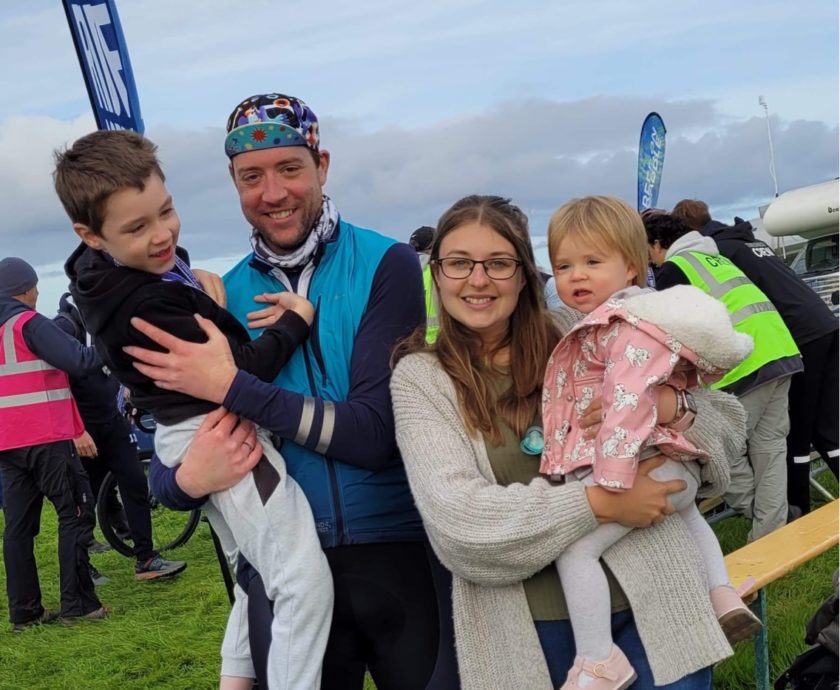 Ben Milner and family