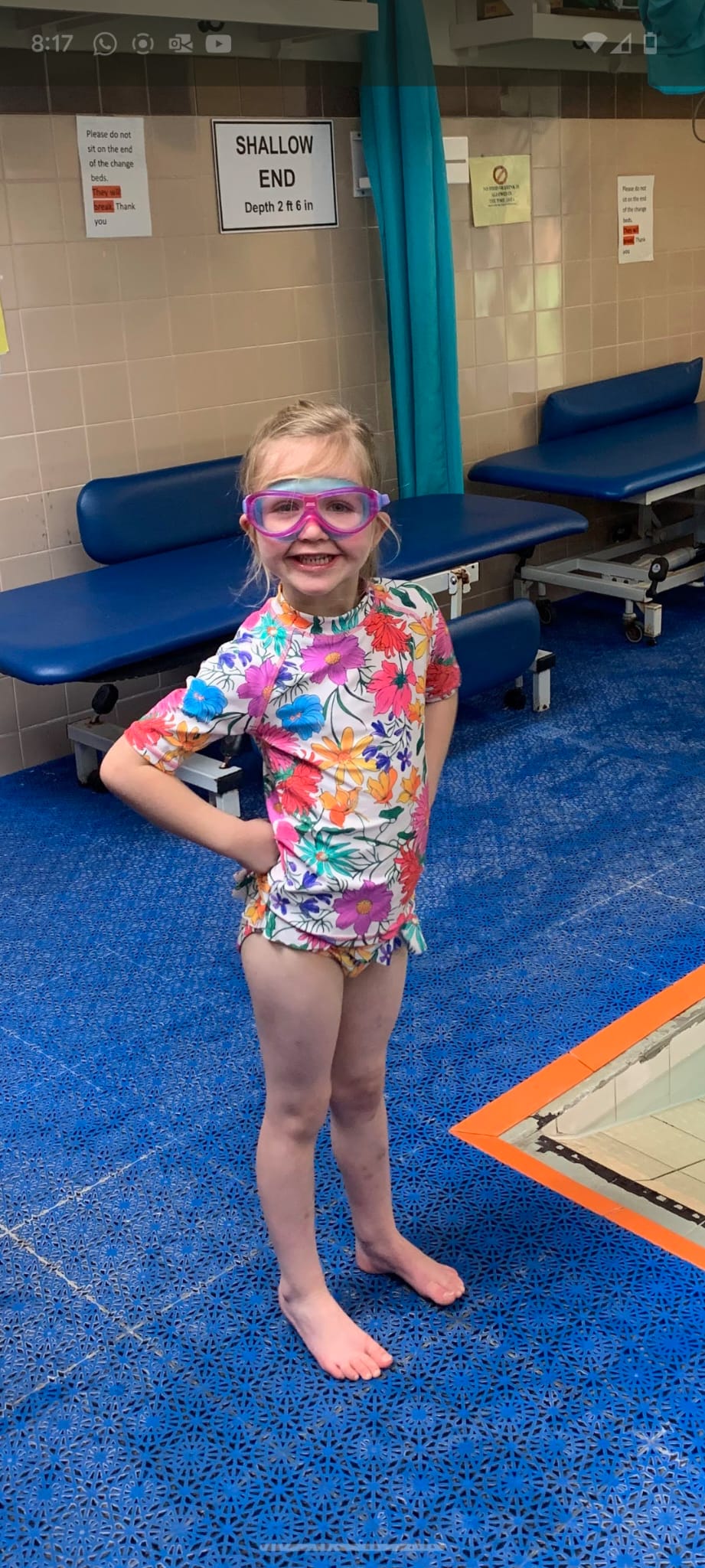 Florence’s Swimming Journey at SNAPS SNAPS Yorkshire