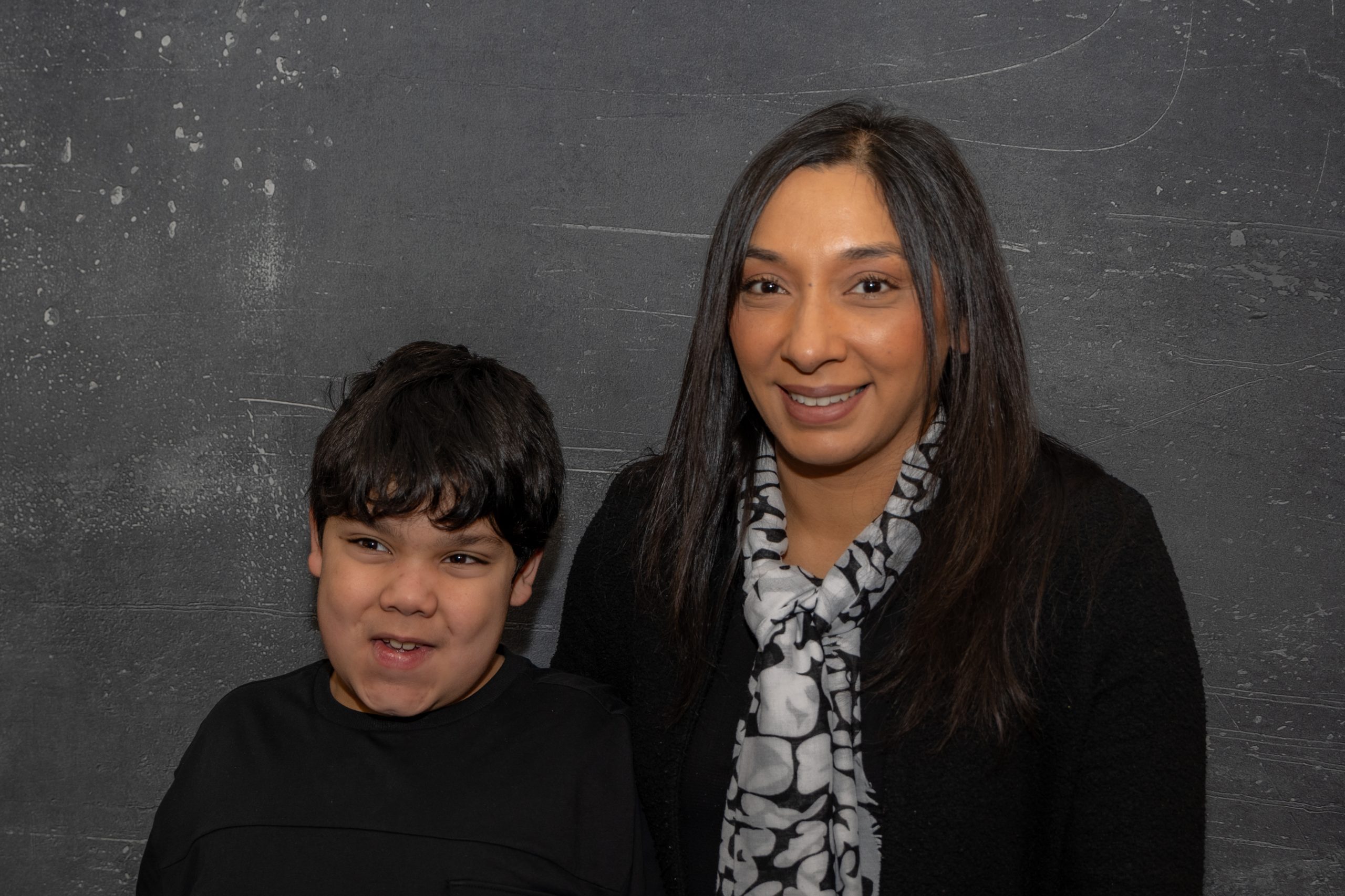 Attia and her son, Ayaan
