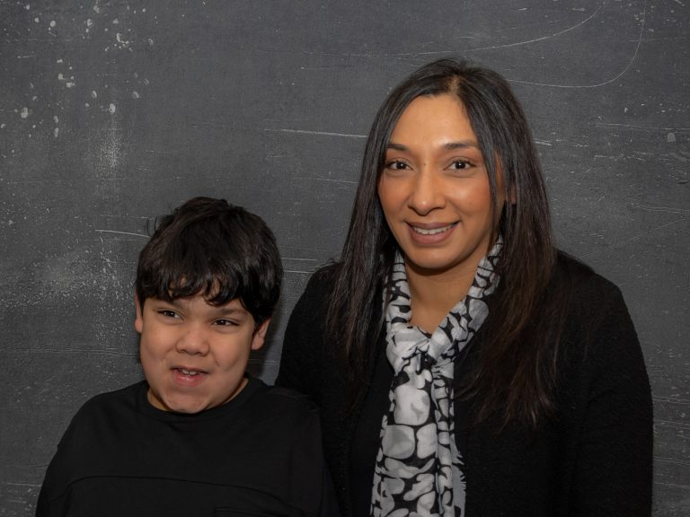 Attia and her son, Ayaan