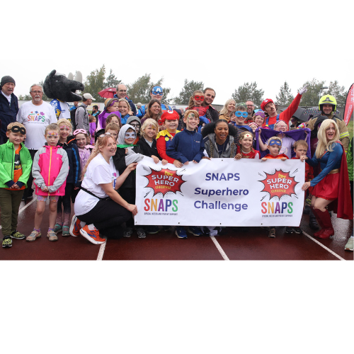 SNAPS Superhero Challenge starting line