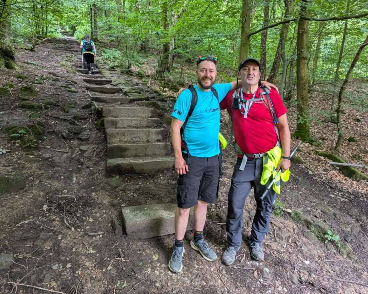 Walkers participating in the Leeds Great Walk